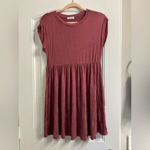 $8 SALE - Dark Pink Dress